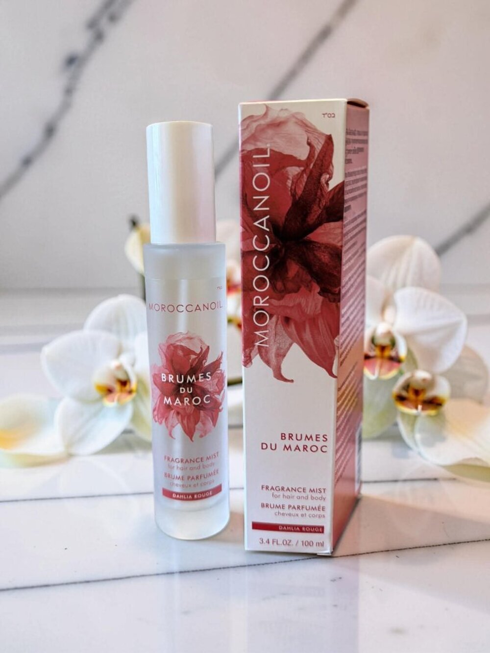 Moroccanoil Brumes Du Maroc Dahlia Rouge Hair Body Fragrance Mist 3.4 oz